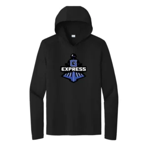 Express UV Performance Long Sleeve Hooded Tee