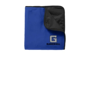 Garner Baseball Fleece & Poly Travel Blanket
