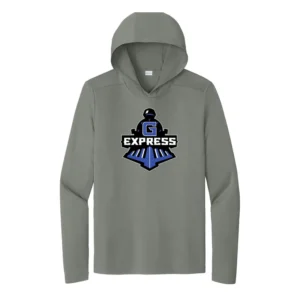 Express UV Performance Long Sleeve Hooded Tee