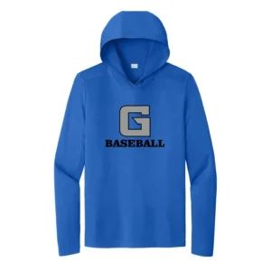 Garner Baseball UV Performance Long Sleeve Hooded Tee