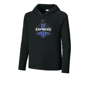Garner Baseball Express Youth Long Sleeve Hooded Tee