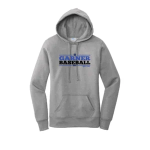 Garner Baseball GBI LOGO Ladies Hoodie
