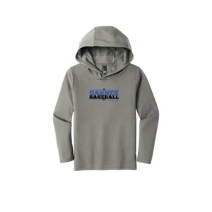 Garner Baseball GBI LOGO Youth Long Sleeve Hooded Tee