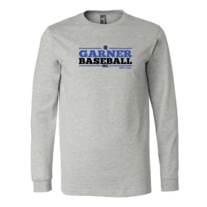 Garner Baseball GBI LOGO Adult Long Sleeves