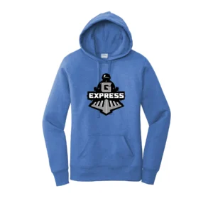 Garner Baseball Express Ladies Hoodie
