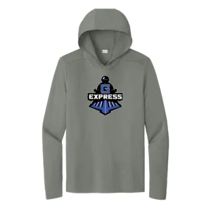 Garner Baseball Express Adult Long Sleeve Hooded Tee