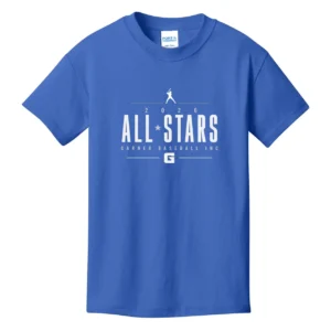 Garner Baseball 2026 All Star 10W Youth T-Shirt