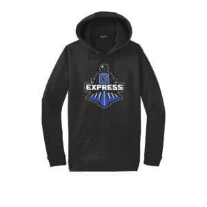 Garner Baseball Express Adult Hoodie