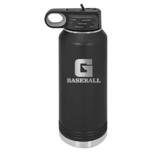 Garner Baseball G Laser Drinkware