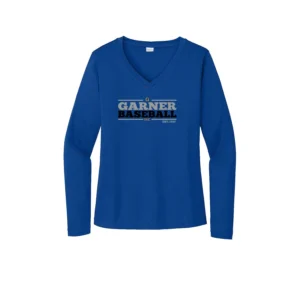 Garner Baseball GBI LOGO Ladies Long Sleeves