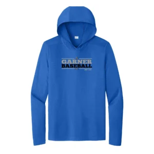 Garner Baseball GBI LOGO Adult Long Sleeve Hooded Tee