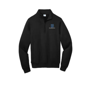 Garner Baseball Left Chest Embroidery Adult Quarter Zip