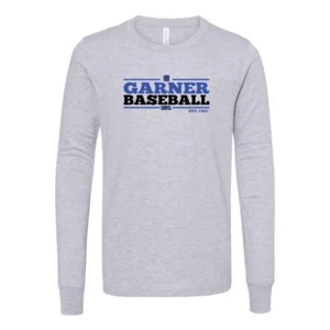 Garner Baseball GBI LOGO Youth Long Sleeves