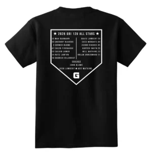 Garner Baseball 2026 All Star 12 Youth T-Shirt