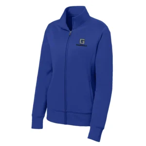 Garner Baseball Left Chest Embroidery Ladies Full Zip Hoodie