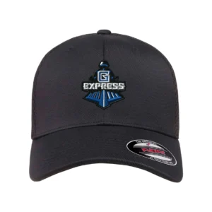 Garner Baseball Express Embroidery Adult Fitted Hat