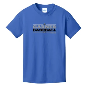 Garner Baseball GBI LOGO Youth T-Shirt