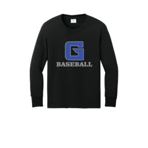 Garner Baseball G LOGO Youth Long Sleeves