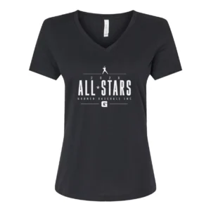 Garner Baseball 2026 All Star 8W Ladies V-Neck