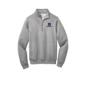 Garner Baseball Left Chest Embroidery Adult Quarter Zip