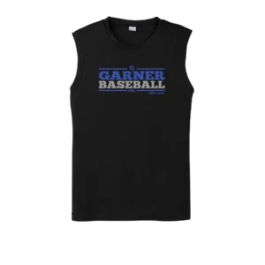 Garner Baseball GBI LOGO Adult Tank Top